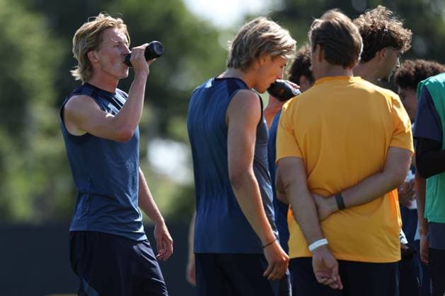 Club Brugge Training WESTKAPELLE, BELGIUM - JUNE 29 : Players of Club Brugge having their first training of the season pictured on June 29, 2026 in Westkapelle, Belgium, 29-06-26 Westkapelle Belgium  Copyright: xXpix