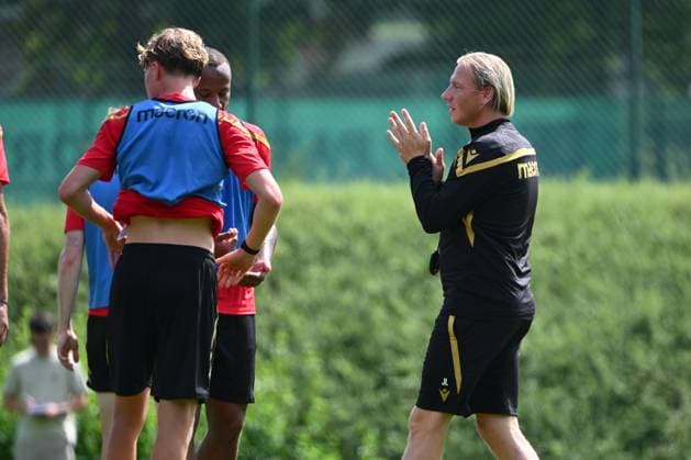 Standard de Liege Jupiler Pro League Media Activities 29 06 2026 LIEGE, BELGIUM - JUNE 29 : LegearJonathan assistant coach of Standard de Liege pictured during the first training session in preparation for the start of the Jupiler Pro League new season on June 29, 2026 in Liege, Belgium, 29 06 2026 Liege Belgium  Copyright: xVincentxKalutx