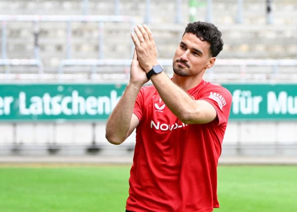Fussball - 2. Bundesliga - Saison 2026 27 1. FC Kaiserslautern 29.06.2026 1. Training für die neue Saison Beim Lauftraining: Ivan PRTAJIN (1. FC Kaiserslautern) 1. FC Kaiserslautern *** Soccer, 2. Bundesliga, 2026–27 Season, 1 FC Kaiserslautern, June 29, 2026, 1 Training for the New Season: During Running Drills, Ivan PRTAJIN, 1 FC Kaiserslautern, 1 FC Kaiserslautern