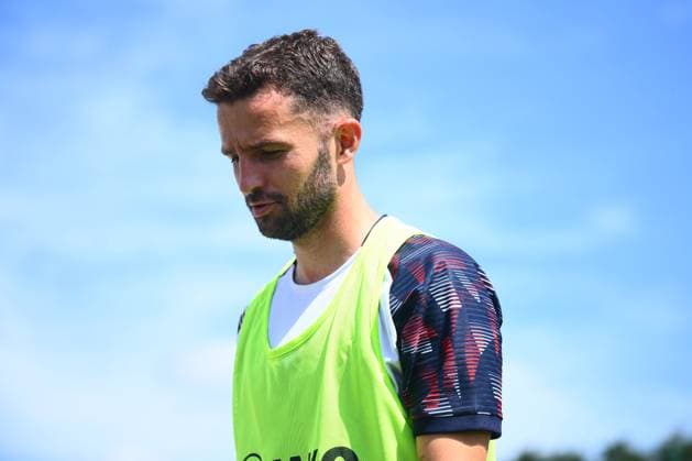 OH LEUVEN - FIRST TRAINING SESSION 2026-2027 OUD-HEVERLEE, BELGIUM - JUNE 29 : SCHRIJVERS SIEBE during the first training Session of OH Leuven prior the 2026-2027 Jupiler Pro League Season. on June 29, 2026 in Oud HEverlee, Belgium, 29 06 2026 Oud-Heverlee Belgium  Copyright: xGvgx
