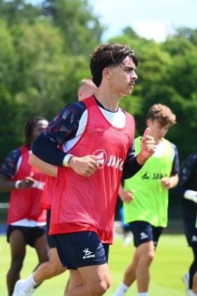 OH LEUVEN - FIRST TRAINING SESSION 2026-2027 OUD-HEVERLEE, BELGIUM - JUNE 29 : during the first training Session of OH Leuven prior the 2026-2027 Jupiler Pro League Season. on June 29, 2026 in Oud HEverlee, Belgium, 29 06 2026 Oud-Heverlee Belgium  Copyright: xGvgx