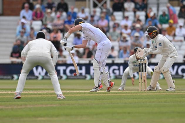 England v New Zealand, International Test Match 2026 Jamie Smith of England batting during the International Test Match 2026 match between England and New Zealand at Trent Bridge, Nottingham, UK on 29 June 2026. Nottingham Trent Bridge Nottinghamshire UK Editorial use only , Copyright: xStevexPoolex PSI-24435-0023
