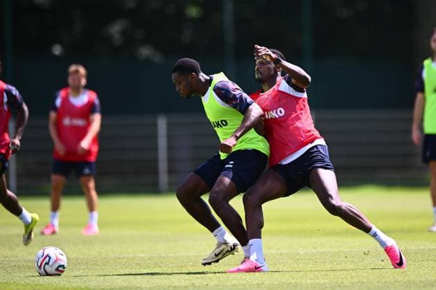 OH LEUVEN - FIRST TRAINING SESSION 2026-2027 OUD-HEVERLEE, BELGIUM - JUNE 29 : during the first training Session of OH Leuven prior the 2026-2027 Jupiler Pro League Season. on June 29, 2026 in Oud HEverlee, Belgium, 29 06 2026 Oud-Heverlee Belgium  Copyright: xGvgx