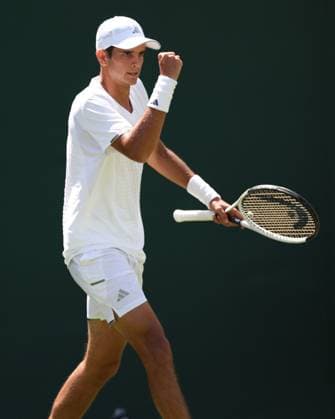 Rafael Jodar during his first round match Wimbledon Tennis Championships, Day 1, The All England Lawn Tennis and Croquet Club, London, UK - 29 Jun 2026London The All England Lawn Tennis and United Kingdom  Copyright: xEllaxLing Shutterstockx 16964106o