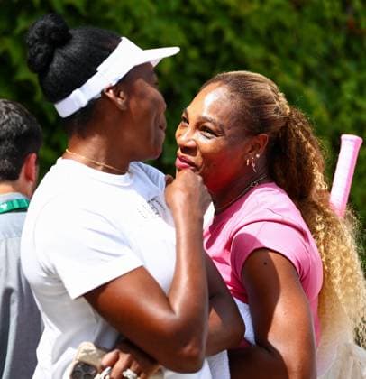 Venus Williams and Serena Williams after practice Wimbledon Tennis Championships, Day 1, The All England Lawn Tennis and Croquet Club, London, UK - 29 Jun 2026London The All England Lawn Tennis and United Kingdom  Copyright: xJamesxMarsh Shutterstockx 16964101aj