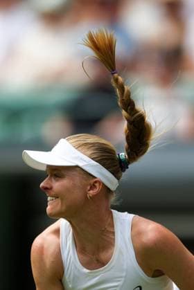 Harriet Dart during her first round match Wimbledon Tennis Championships, Day 1, The All England Lawn Tennis and Croquet Club, London, UK - 29 Jun 2026London The All England Lawn Tennis and United Kingdom  Copyright: xKieranxMcManus Shutterstockx 16964107x