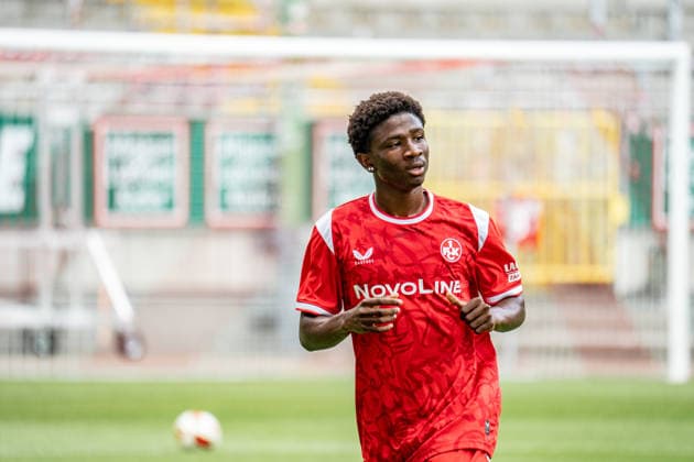 29.06.2026, xdaymx, Fussball 2.Bundesliga, 1.FC Kaiserslautern - Trainingsauftakt Saison 2026 27, Neuzugang Ibrahim, KanatÃ beim Trainingsauftakt des 1. FC Kaiserslautern (DFL DFB REGULATIONS PROHIBIT ANY USE OF PHOTOGRAPHS as IMAGE SEQUENCES and or QUASI-VIDEO) Kaiserslautern *** June 29, 2026, xdaymx, Soccer 2. Bundesliga, 1 FC Kaiserslautern Start of Training for the 2026–27 Season, New signing Ibrahim Kanat at 1 FC Kaiserslautern’s training kickoff DFL DFB REGULATIONS PROHIBIT ANY USE OF PHOTOGRAPHS as IMAGE SEQUENCES and or QUASI-VIDEO Kaiserslautern