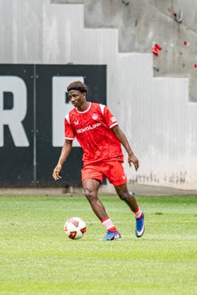 29.06.2026, xdaymx, Fussball 2.Bundesliga, 1.FC Kaiserslautern - Trainingsauftakt Saison 2026 27, Neuzugang Ibrahim, KanatÃ beim Trainingsauftakt des 1. FC Kaiserslautern (DFL DFB REGULATIONS PROHIBIT ANY USE OF PHOTOGRAPHS as IMAGE SEQUENCES and or QUASI-VIDEO) Kaiserslautern *** June 29, 2026, xdaymx, Soccer 2. Bundesliga, 1 FC Kaiserslautern Start of Training for the 2026–27 Season, New signing Ibrahim Kanat at 1 FC Kaiserslautern’s training kickoff DFL DFB REGULATIONS PROHIBIT ANY USE OF PHOTOGRAPHS as IMAGE SEQUENCES and or QUASI-VIDEO Kaiserslautern