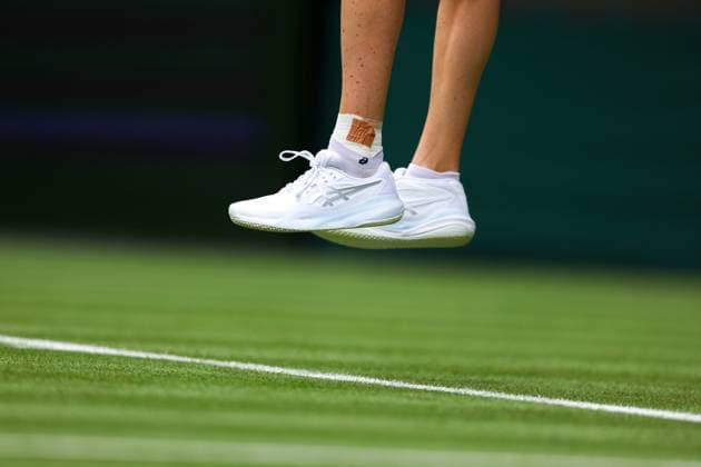 Harriet Dart during her first round match Wimbledon Tennis Championships, Day 1, The All England Lawn Tennis and Croquet Club, London, UK - 29 Jun 2026London The All England Lawn Tennis and United Kingdom  Copyright: xKieranxMcManus Shutterstockx 16964107au