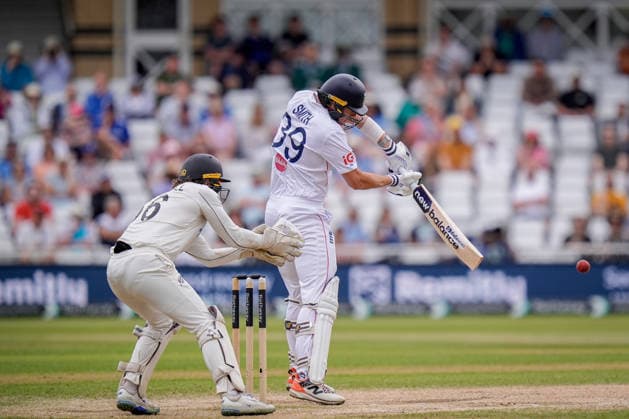 3rd Rothesay Test Match Day 5 England v New Zealand Jamie Smith of England reaches 50 runs during the 3rd Rothesay Test Match Day 5 match England vs New Zealand at Trent Bridge, Nottingham, United Kingdom on 29 June 2026 (Photo by Maynard Manyowa News Images) Nottingham Trent Bridge Nottinghamshire United Kingdom Copyright: xMaynardxManyowa NewsxImagesx