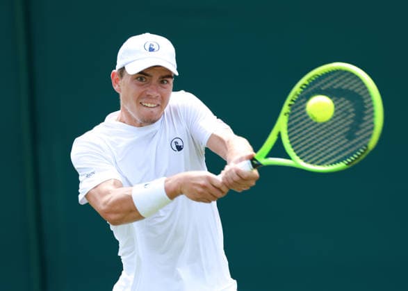 Dalibor Svrcina (CZE), Herren Einzel, Mens Singles Tennis - Wimbledon 2026 - Grand Slam ITF ATP, Tennis Herren WTA, Tennis Damen - AELTC - London - - Great Britain - 29 June 2026. *** Dalibor Svrcina (CZE), Men s Singles, Wimbledon 2026 Grand Slam, ITF, ATP, WTA, AELTC, London, Great Britain, June 29, 2026 Copyright: xJuergenxHasenkopfx