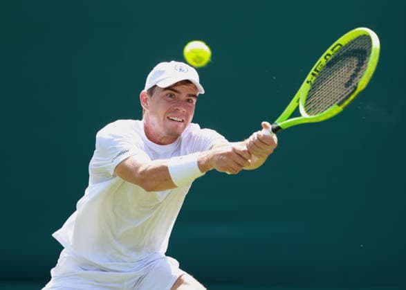 Dalibor Svrcina (CZE), Herren Einzel, Mens Singles Tennis - Wimbledon 2026 - Grand Slam ITF ATP, Tennis Herren WTA, Tennis Damen - AELTC - London - - Great Britain - 29 June 2026. *** Dalibor Svrcina (CZE), Men s Singles, Wimbledon 2026 Grand Slam, ITF, ATP, WTA, AELTC, London, Great Britain, June 29, 2026 Copyright: xJuergenxHasenkopfx