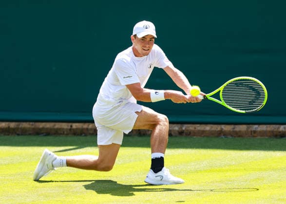 Dalibor Svrcina (CZE), Herren Einzel, Mens Singles Tennis - Wimbledon 2026 - Grand Slam ITF ATP, Tennis Herren WTA, Tennis Damen - AELTC - London - - Great Britain - 29 June 2026. *** Dalibor Svrcina (CZE), Men s Singles, Wimbledon 2026 Grand Slam, ITF, ATP, WTA, AELTC, London, Great Britain, June 29, 2026 Copyright: xJuergenxHasenkopfx