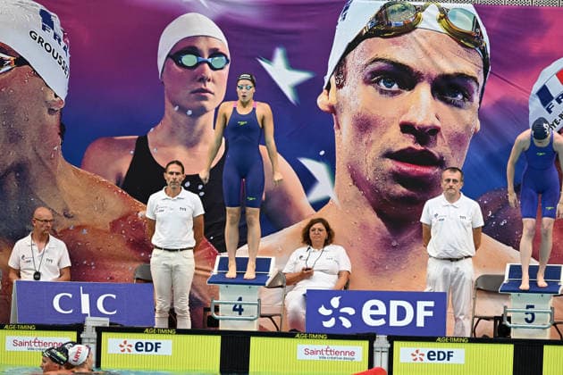 Natation : Championnat de France Natation - Saint Etienne - 29 06 2026 Violette DUCHENOIS 100 Butterfly Women during the French Swimming Championships 2026, in Saint-Etienne Raymond Sommet swimming pool, in France, on June 29, 2026. SAINT ETIENNEFrance  Copyright: xMouradxAllilix