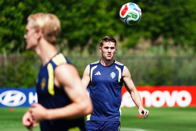 NEW JERSEY, USA 20260629 Sweden s Viktor Gyökeres during the men s national team, Nationalteam s training at Melanie Lane Training Ground in New Jersey ahead of the round of 16 match against France during the World Cup. ***The image is included in the SPORTS PACKAGE. For others PAID IMAGE*** NEW JERSEY USA x9200x *** NEW JERSEY, USA 20260629 Sweden’s Viktor Gyökeres during the men’s national team’s training at Melanie Lane Training Ground in New Jersey ahead of the Round of 16 match against France during the World Cup ***The image is included in the SPORTS PACKAGE. For others, PAID IMAGE*** NEW JERSEY USA x9200x  Copyright: xBjörnxLarssonxRosvall TTx WORLD CUP TRAINING NEW JERSEY