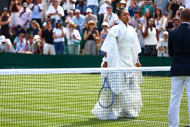 Naomi Osaka ahead of her first round match Wimbledon Tennis Championships, Day 1, The All England Lawn Tennis and Croquet Club, London, UK - 29 Jun 2026London The All England Lawn Tennis and United Kingdom  Copyright: xJamesxMarsh Shutterstockx 16964101cx