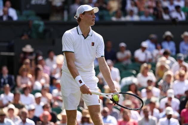 Jannik Sinner during his first round match Wimbledon Tennis Championships, Day 1, The All England Lawn Tennis and Croquet Club, London, UK - 29 Jun 2026London The All England Lawn Tennis and United Kingdom  Copyright: xEllaxLing Shutterstockx 16964106as