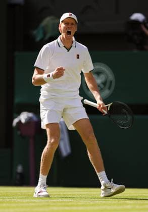 Jannik Sinner celebrates during his first round match Wimbledon Tennis Championships, Day 1, The All England Lawn Tennis and Croquet Club, London, UK - 29 Jun 2026London The All England Lawn Tennis and United Kingdom  Copyright: xEllaxLing Shutterstockx 16964106bk