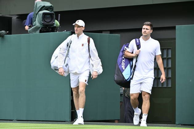 Tennis - Wimbledon 2026 - ITF - The Championships - 29 06 2026 - Tennis - Wimbledon 2026 - ITF - The Championships - 29 06 2026 - Jannik Sinner - Italie London  Copyright: xChryslenexCaillaudx Psnewzx