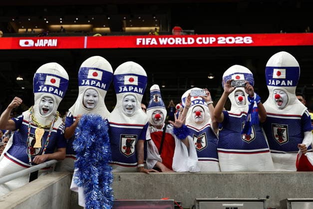 FIFA World Cup, WM, Weltmeisterschaft, Fussball 2026 - Round of 32 - Brazil vs Japan Supporters of Japan ahead of the FIFA World Cup 2026 Round of 32 match Brazil against Japan, in Houston, USA, 29 June 2026. HOUSTON United States  Copyright: xCHRISTOPHERxNEUNDORFx