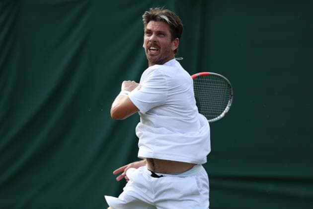 Cameron Norrie during his first round match Wimbledon Tennis Championships, Day 1, The All England Lawn Tennis and Croquet Club, London, UK - 29 Jun 2026London The All England Lawn Tennis and United Kingdom  Copyright: xKieranxMcManus Shutterstockx 16964107dm