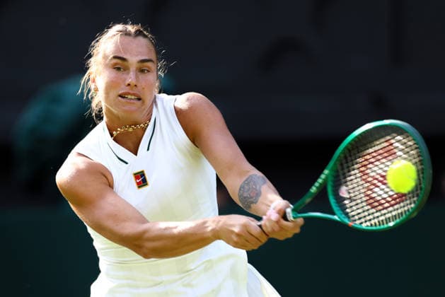 Aryna Sabalenka during her first round match Wimbledon Tennis Championships, Day 1, The All England Lawn Tennis and Croquet Club, London, UK - 29 Jun 2026London The All England Lawn Tennis and United Kingdom  Copyright: xJamesxMarsh Shutterstockx 16964101eu