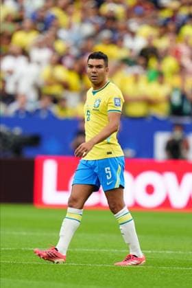Brazil v Japan - FIFA World Cup, WM, Weltmeisterschaft, Fussball 2026 - Round of 32 HOUSTON, USA - JUNE 29: Casemiro of Brazil in action during the FIFA World Cup 2026 Round of 32 match between Brazil and Japan at Houston Stadium (NRG Stadium) on June 29, 2026 in Houston, Texas. Hakan Akgun Anadolu Texas United States. Editorial use only. Please get in touch for any other usage.  Copyright: x2026xAnadoluxHakanxAkgunx