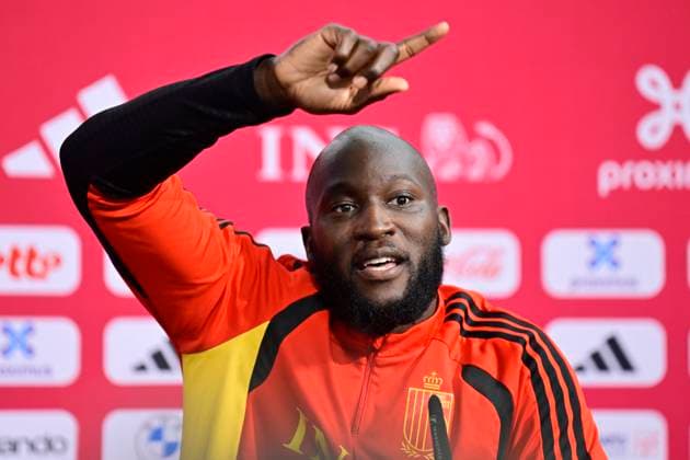 Belgian national football team - FIFA World Cup, WM, Weltmeisterschaft, Fussball 2026 - media activities 29 06 2026 RENTON, UNITED STATES OF AMERICA - JUNE 29 : Lukaku Romelu forward of Belgium pictured during a press conference, PK, Pressekonferenz at the training grounds of the Belgian national football team during the 2026 FIFA World Cup on June 29, 2026 in Renton, United States of America, 29 06 2026 Renton United States of America  Copyright: xJanxDexMeuleneirx