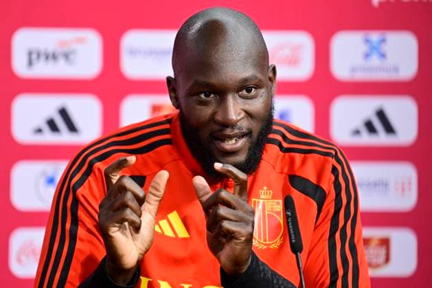 Belgian national football team - FIFA World Cup, WM, Weltmeisterschaft, Fussball 2026 - media activities 29 06 2026 RENTON, UNITED STATES OF AMERICA - JUNE 29 : Lukaku Romelu forward of Belgium pictured during a press conference, PK, Pressekonferenz at the training grounds of the Belgian national football team during the 2026 FIFA World Cup on June 29, 2026 in Renton, United States of America, 29 06 2026 Renton United States of America  Copyright: xJanxDexMeuleneirx