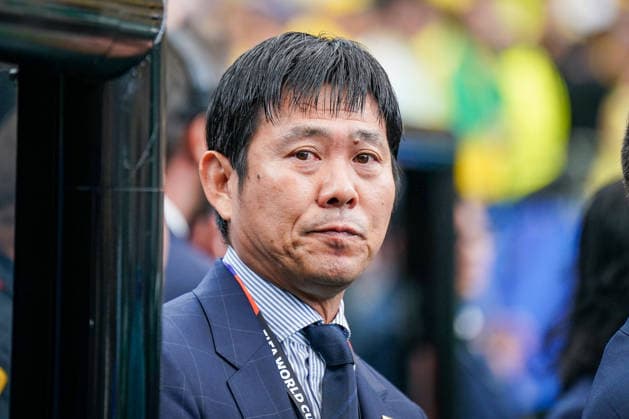 USA: Fußball FIFA World Cup, WM, Weltmeisterschaft, Fussball WM, Weltmeisterschaft, Fussball 2026 K.o.-Runde Round of 32 - Brasilien vs Japan, NRG Stadium Houston Stadium (Houston, Texas): Hajime Moriyasu (Trainer Japan) *** USA Soccer FIFA World Cup, World Cup, 2026 World Cup, Knockout Round, Round of 32, Brazil vs. Japan, NRG Stadium, Houston, Texas, Hajime Moriyasu, Japan s head coach Copyright: xJOERANxSTEINSIEKx
