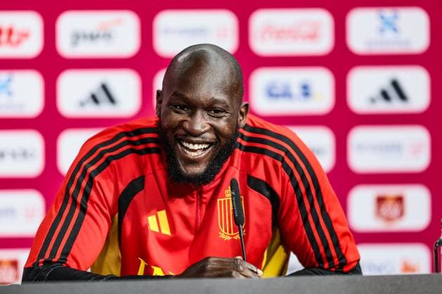 Belgium s Romelu Lukaku pictured during a press moment of Belgian national soccer team Red Devils, on Monday 29 June 2026 in their base camp, home of the Seattle Sounders, Renton, Seattle, USA. The Rode Duivels - Diables Rouges qualified for the knockout stage of the 2026 FIFA World Cup, WM, Weltmeisterschaft, Fussball where they ll meet Senegal in the round of 32 on July 1st. BRUNOxFAHY  x179893924x