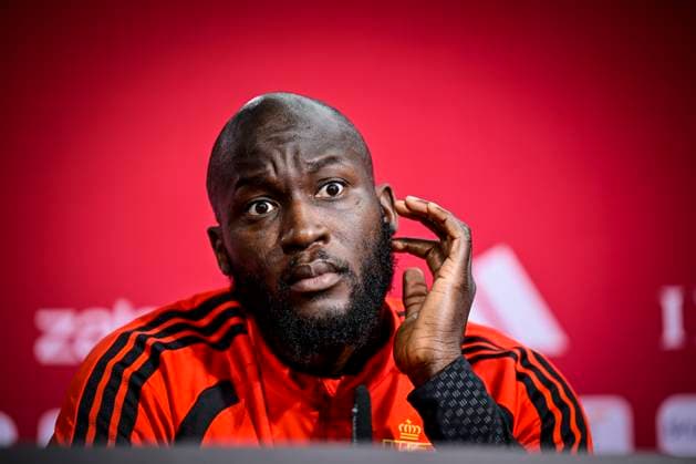 Belgian national football team - FIFA World Cup, WM, Weltmeisterschaft, Fussball 2026 - media activities 29 06 2026 RENTON, UNITED STATES OF AMERICA - JUNE 29 : Lukaku Romelu forward of Belgium pictured during a press conference, PK, Pressekonferenz at the training grounds of the Belgian national football team during the 2026 FIFA World Cup on June 29, 2026 in Renton, United States of America, 29 06 2026 Renton United States of America  Copyright: xJanxDexMeuleneirx