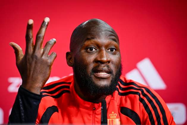 Belgian national football team - FIFA World Cup, WM, Weltmeisterschaft, Fussball 2026 - media activities 29 06 2026 RENTON, UNITED STATES OF AMERICA - JUNE 29 : Lukaku Romelu forward of Belgium pictured during a press conference, PK, Pressekonferenz at the training grounds of the Belgian national football team during the 2026 FIFA World Cup on June 29, 2026 in Renton, United States of America, 29 06 2026 Renton United States of America  Copyright: xJanxDexMeuleneirx