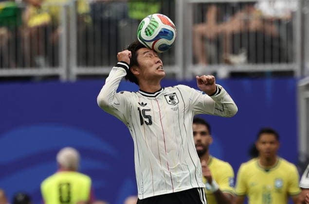 FIFA World Cup, WM, Weltmeisterschaft, Fussball 2026 - Round of 32 - Brazil vs Japan Daichi Kamada of Japan in action during the FIFA World Cup 2026 Round of 32 match Brazil against Japan, in Houston, USA, 29 June 2026. HOUSTON United States  Copyright: xCHRISTOPHERxNEUNDORFx