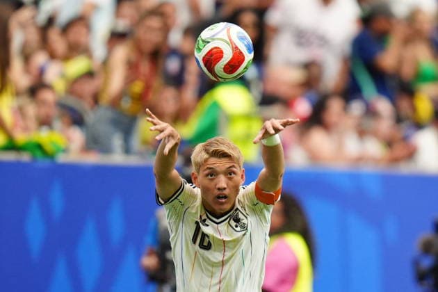 Brazil v Japan - FIFA World Cup, WM, Weltmeisterschaft, Fussball 2026 - Round of 32 HOUSTON, USA - JUNE 29: Ritsu Doan (10) of Japan in action during the FIFA World Cup 2026 Round of 32 match between Brazil and Japan at Houston Stadium (NRG Stadium) on June 29, 2026 in Houston, Texas. Hakan Akgun Anadolu Texas United States. Editorial use only. Please get in touch for any other usage.  Copyright: x2026xAnadoluxHakanxAkgunx