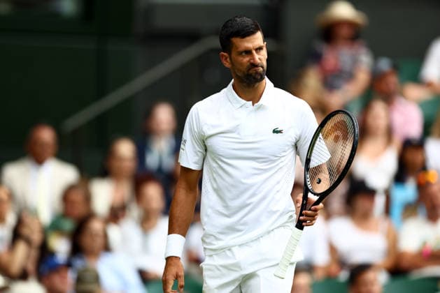 Novak Djokovic during his first round match Wimbledon Tennis Championships, Day 1, The All England Lawn Tennis and Croquet Club, London, UK - 29 Jun 2026London The All England Lawn Tennis and United Kingdom  Copyright: xJamesxMarsh Shutterstockx 16964101gx