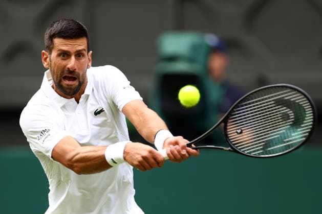 Novak Djokovic during his first round match Wimbledon Tennis Championships, Day 1, The All England Lawn Tennis and Croquet Club, London, UK - 29 Jun 2026London The All England Lawn Tennis and United Kingdom  Copyright: xJamesxMarsh Shutterstockx 16964101gz