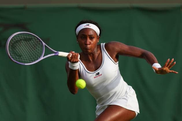Coco Gauff during her first round match Wimbledon Tennis Championships, Day 1, The All England Lawn Tennis and Croquet Club, London, UK - 29 Jun 2026London The All England Lawn Tennis and United Kingdom  Copyright: xKieranxMcManus Shutterstockx 16964107fk