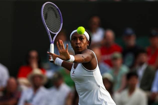 Coco Gauff during her first round match Wimbledon Tennis Championships, Day 1, The All England Lawn Tennis and Croquet Club, London, UK - 29 Jun 2026London The All England Lawn Tennis and United Kingdom  Copyright: xKieranxMcManus Shutterstockx 16964107fl