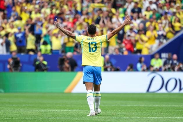RECORD DATE NOT STATED FIFA World Cup, WM, Weltmeisterschaft, Fussball 2026 - Round of 32 - Brazil v Japan Danilo player of Brazil during the FIFA World Cup 2026 Round of 32 match between Brazil and Japan at Houston Stadium, in Texas, United States, on Monday, June 29, 2026.(Foto: Vanessa Carvalho Brazil Photo Press IMAGO) Sports Copyright: xVanessaxCarvalhox