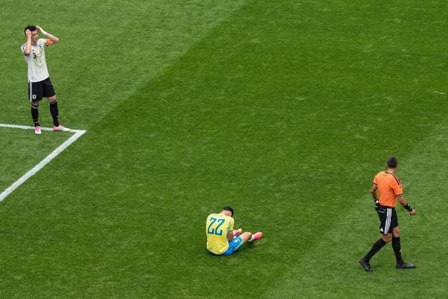 Gabriel Martinelli of Brazil down injured Brazil v Japan, 2026 FIFA World Cup, WM, Weltmeisterschaft, Fussball Round of 32, Football, Houston Stadium, Houston, Texas, USA - 29 Jun 2026Houston Houston Stadium Texas (TX) United States of America  Copyright: xIsmaelxAdnan Shutterstockx 16968921ct