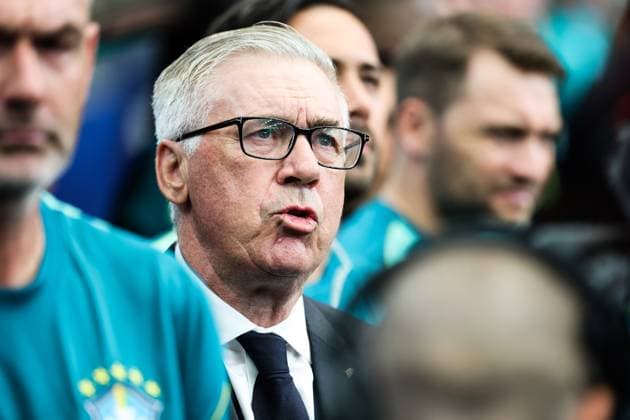 June 29, 2026, USA: Carlo Ancelotti coach of Brazil during the FIFA World Cup, WM, Weltmeisterschaft, Fussball 2026 Round of 32 match between Brazil and Japan at Houston Stadium, in Texas, United States, on Monday, June 29, 2026.(Foto: Brazil Photo Press Brazil Photo Press) INTERNATIONAL USA - ZUMAc233 0860331066st Copyright: xVanessaxCarvalhox
