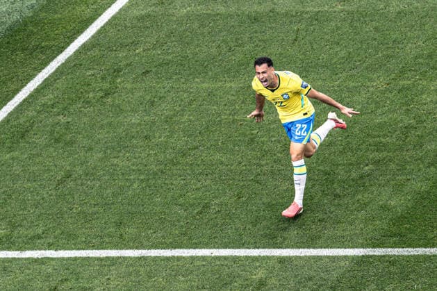 Brasil x Japão HOUSTON, TX - 29.06.2026: BRASIL X JAPaO - Gabriel Martinelli, during the match between Brazil and Japan, valid for the round of 16 of the 2026 FIFA World Cup, WM, Weltmeisterschaft, Fussball held at NRG Stadium, in Houston, Texas, United States, this Monday (29). (Photo: Danilo Fernandes Fotoarena) x2974224x  DaniloxFernandes