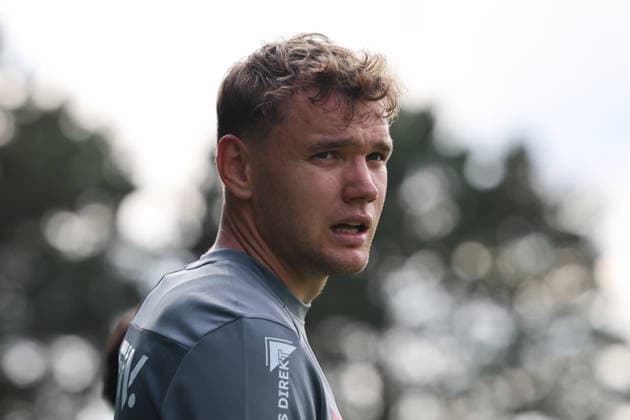 29.06.2026, Fussball, Herren, 1. Bundesliga, Saison 2026 2027, Trainingsauftakt, SV 07 Elversberg, Lasse Günther (SV 07 Elversberg) Sankt Ingbert Mühlwaldstadion Saarland Deutschland (DEU) *** June 29, 2026, Soccer, Men s, 1. Bundesliga, 2026–2027 Season, Start of Training, SV 07 Elversberg, Lasse Günther, SV 07 Elversberg, Sankt Ingbert, Mühlwaldstadion, Saarland, Germany, DEU Copyright: xSebastianxBachx