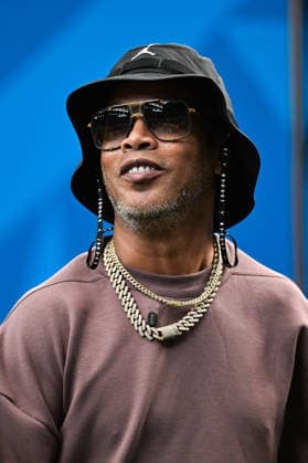 Former Brazilian football player Ronaldinho is seen during a FIFA Men’s World Cup 2026 round of 32 football match between Brazil and Japan at Houston Stadium, in Houston on June 29th 2026 (Photo by Nayra Halm SPP)  Copyright: xNayraxHalm SPPx Sportspressphoto_SPR180164