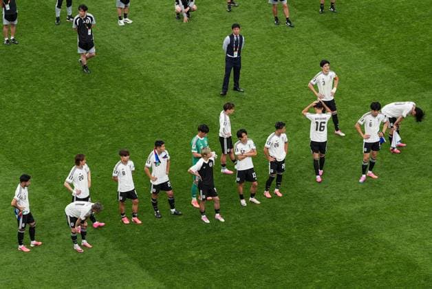 Japan squad dejected at full time Brazil v Japan, 2026 FIFA World Cup, WM, Weltmeisterschaft, Fussball Round of 32, Football, Houston Stadium, Houston, Texas, USA - 29 Jun 2026Houston Houston Stadium Texas (TX) United States of America  Copyright: xIsmaelxAdnan Shutterstockx 16968921ec
