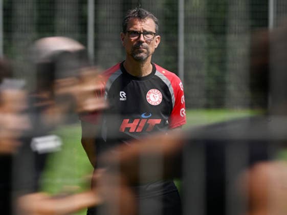 29.06.2026, xophax, Fussball , 3.Liga, Saison 2026 2027. Fortuna Köln , Trainingsauftakt für die neue Saison in der dritten Liga. Matthias Mink ( SC Fortuna Köln ) Koeln *** June 29, 2026, xophax, Soccer, 3rd Division, 2026–2027 Season, Fortuna Köln, Start of training for the new season in the 3rd Division, Matthias Mink, SC Fortuna Köln, Cologne