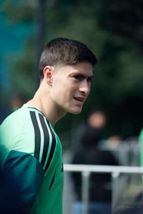 FIFA World Cup, WM, Weltmeisterschaft, Fussball 2026 - Mexico training Mexico forward Armando Gonzalez speaks to the media before a training session in Mexico City, Mexico, 29 June 2026, ahead of the team s 2026 FIFA World Cup Round of 32 match against Ecuador. Mexico City Mexico  Copyright: xSASHENKAxGUTIERREZx