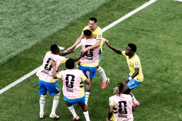 Brasil x Japão HOUSTON, TX - 29.06.2026: BRASIL X JAPaO - Gabriel Martinelli, during the match between Brazil and Japan, valid for the round of 16 of the 2026 FIFA World Cup, WM, Weltmeisterschaft, Fussball held at NRG Stadium, in Houston, Texas, United States, this Monday (29). (Photo: Danilo Fernandes Fotoarena) x2974264x  DaniloxFernandes