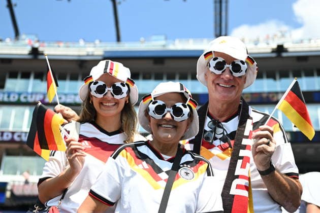 Germany v Paraguay - FIFA World Cup, WM, Weltmeisterschaft, Fussball 2026 - Round of 32 FOXBOROUGH, USA - JUNE 29: Fans gather prior the 2026 FIFA World Cup Round of 32 match between Germany and Paraguay at Boston Stadium (Gillette Stadium) in Foxborough, Massachusetts, United States on June 29, 2026. Abdulhamid Hosbas Anadolu Massachusetts United States. Editorial use only. Please get in touch for any other usage.  Copyright: x2026xAnadoluxAbdulhamidxHosbasx